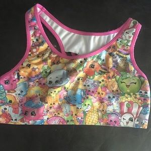 Shopkins girls bra